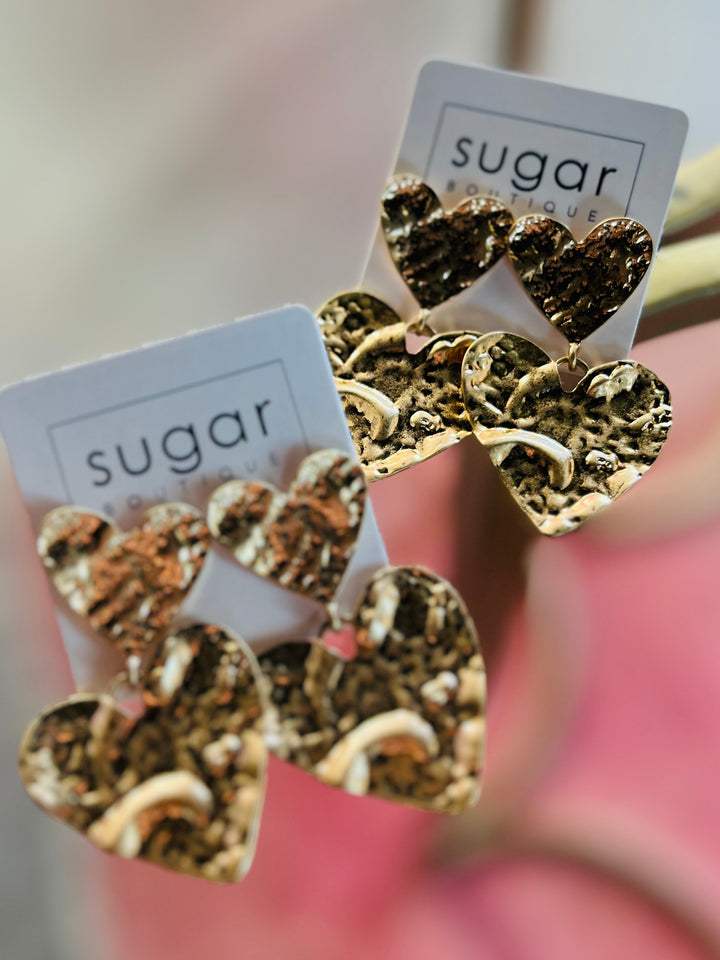 Double Love Earring