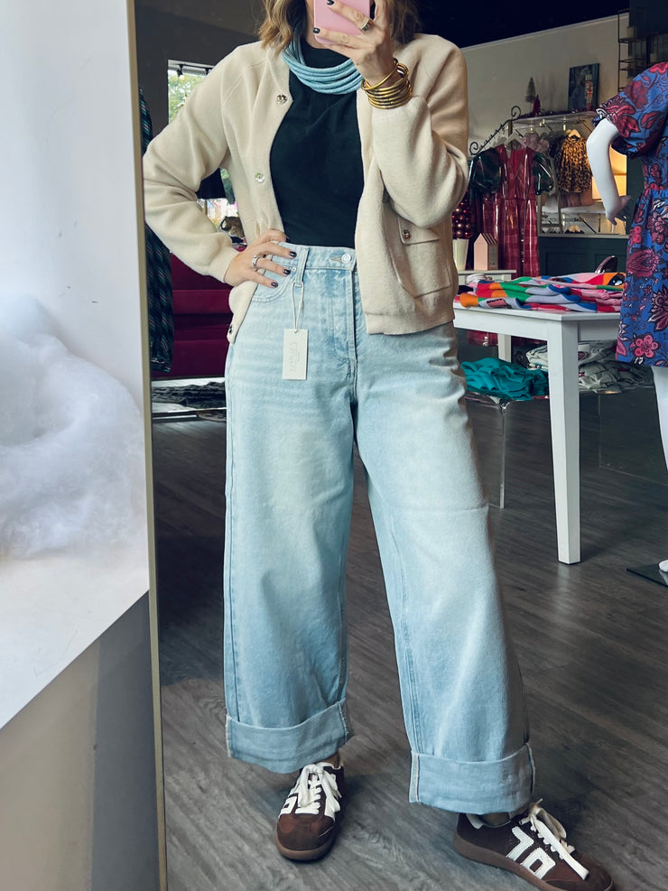 Lou Denim Pant | Faded Indigo