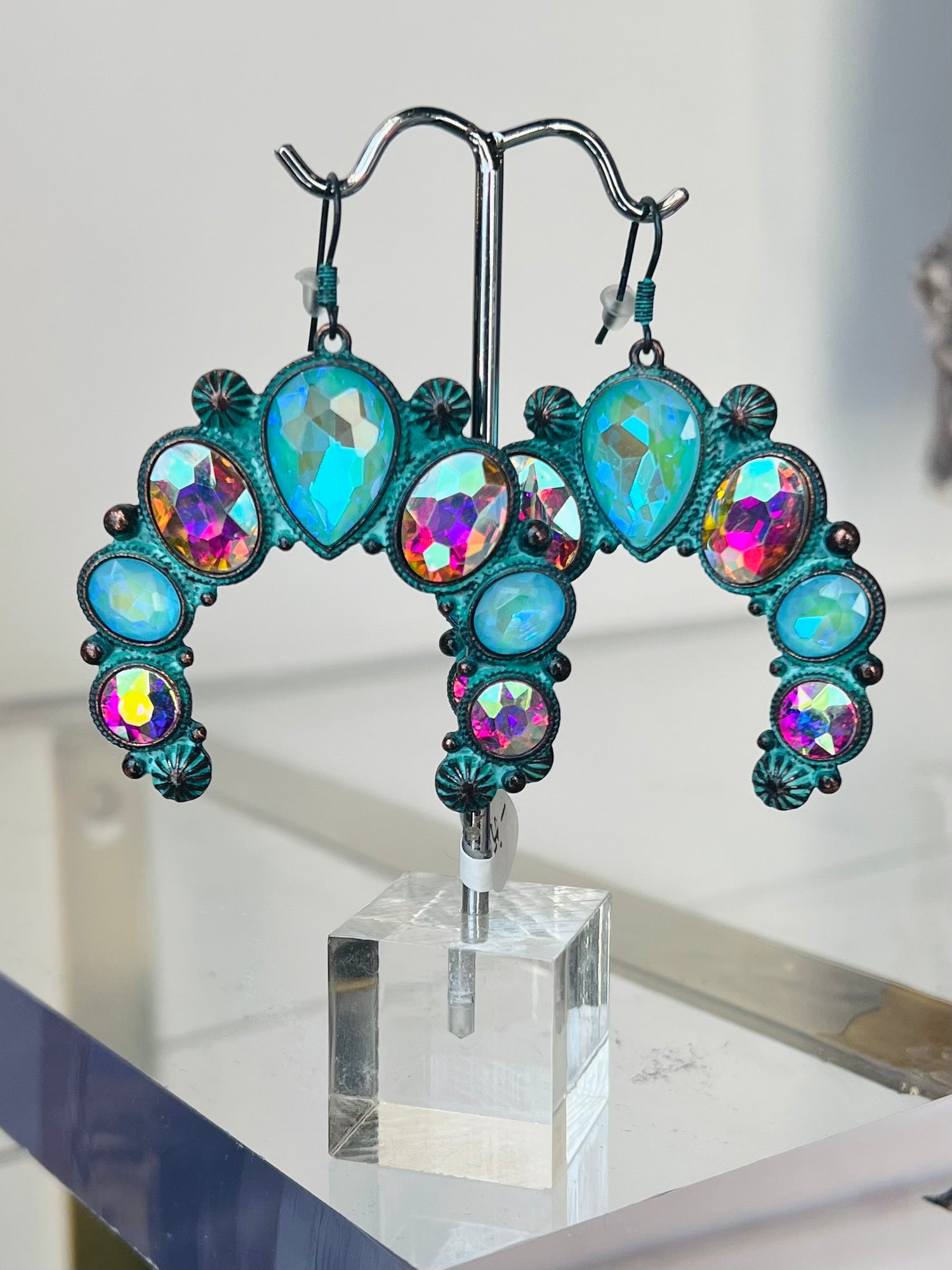 Bulls and Bling Earring