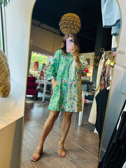 Paloma Dress | Mixed Botanical