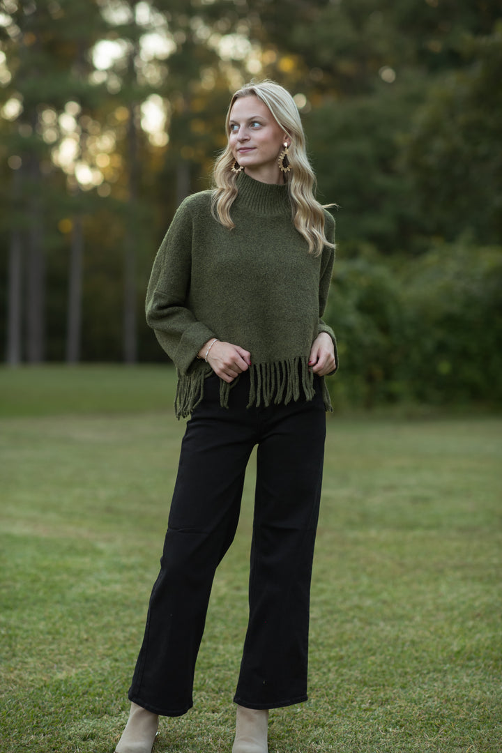 The Classic Wide Leg Denim | Black