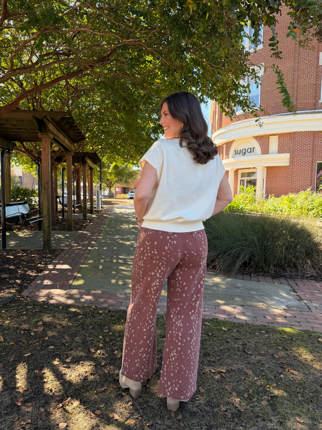 Bennett Sweater Blouse | Cream