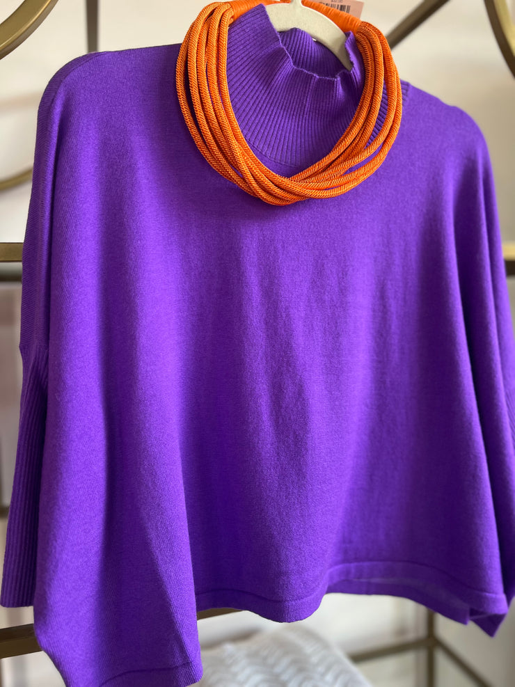 Aja 'Ortho' Solid Top | Purple