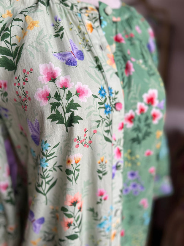 Paloma Dress | Mixed Botanical