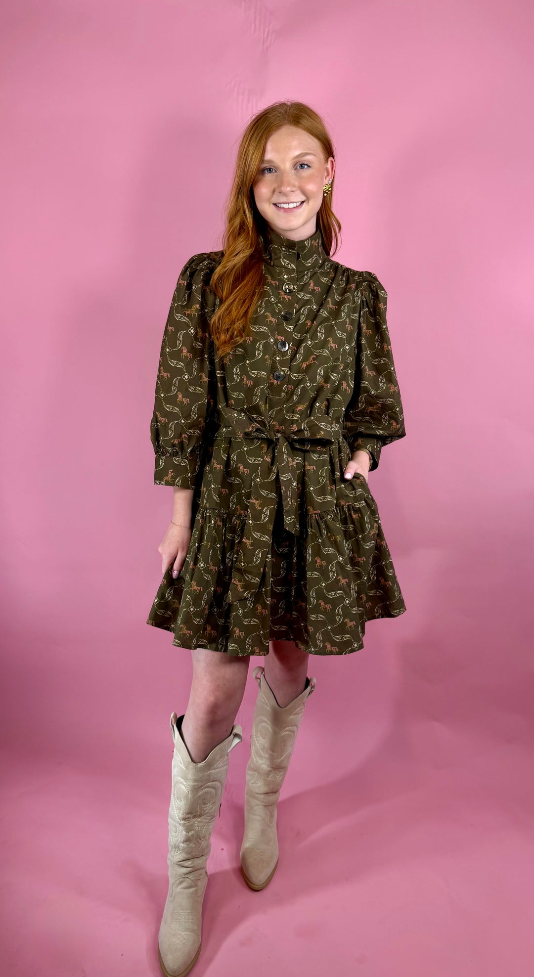Rein It In Mini Dress