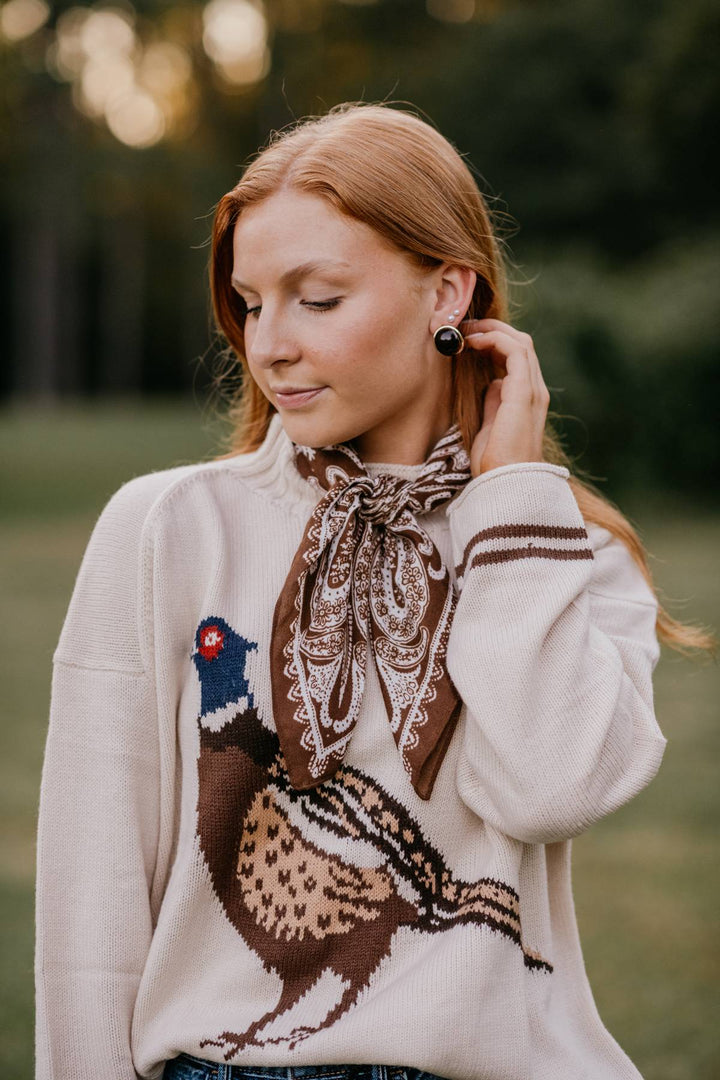 Pheasant Knit Sweater