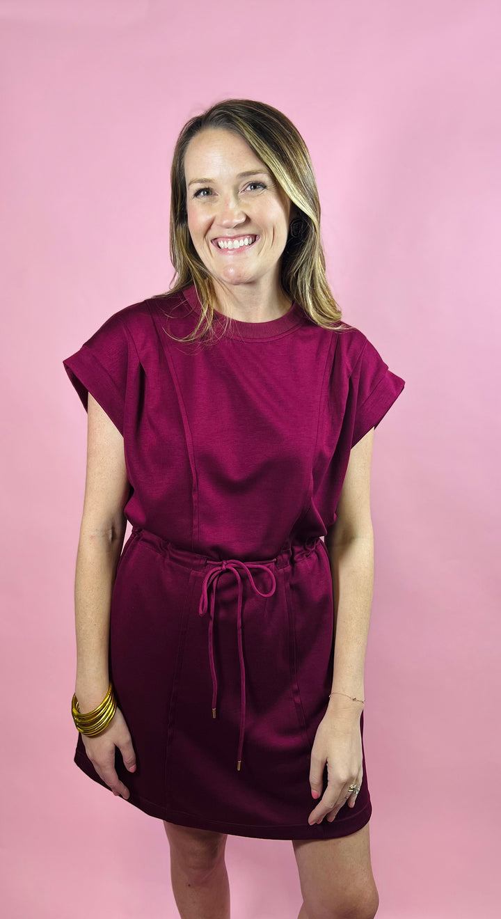 On the Go Active Dress | Merlot