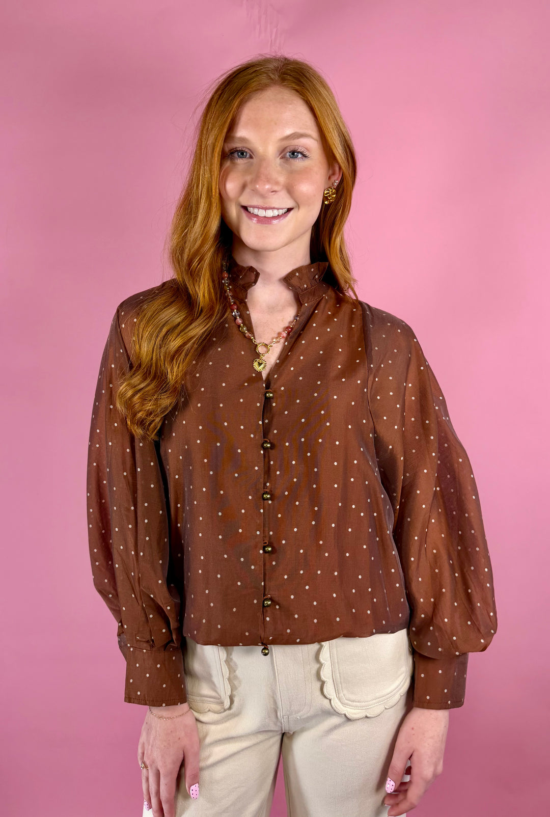 Espresso Martini Blouse