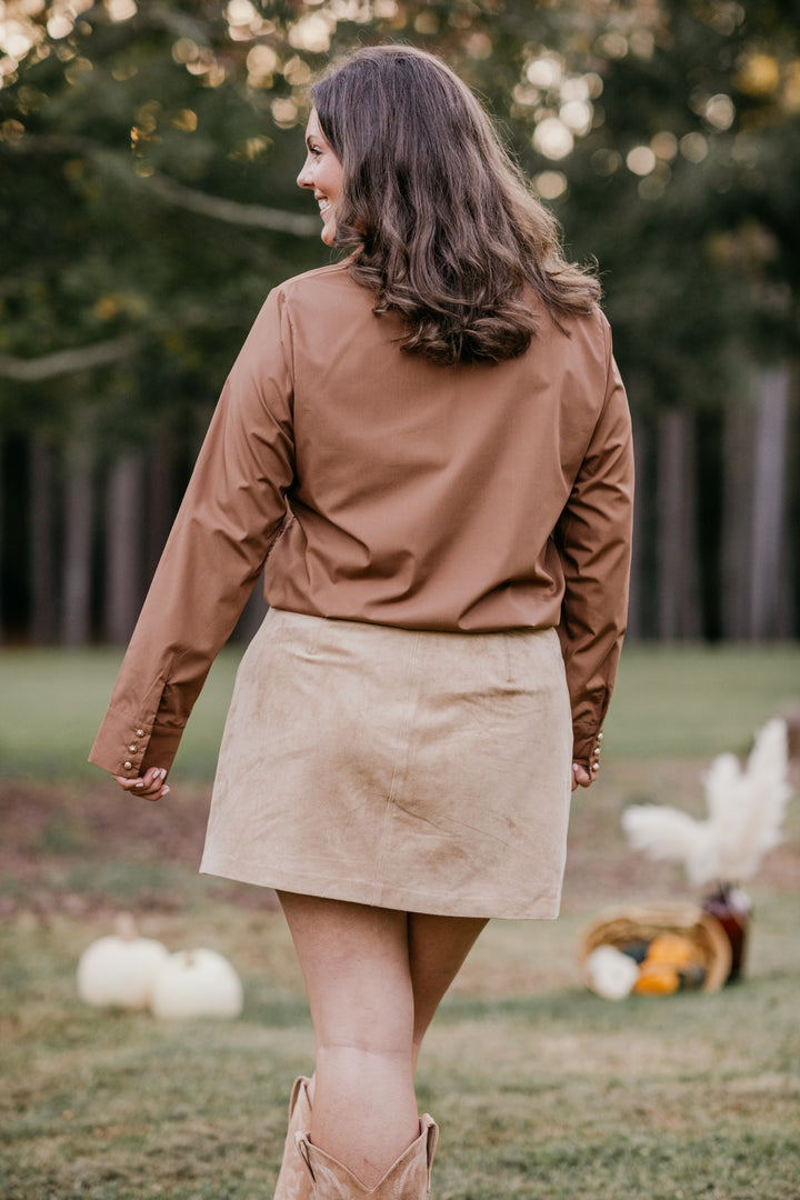 Charlotte Horseshoe Blouse