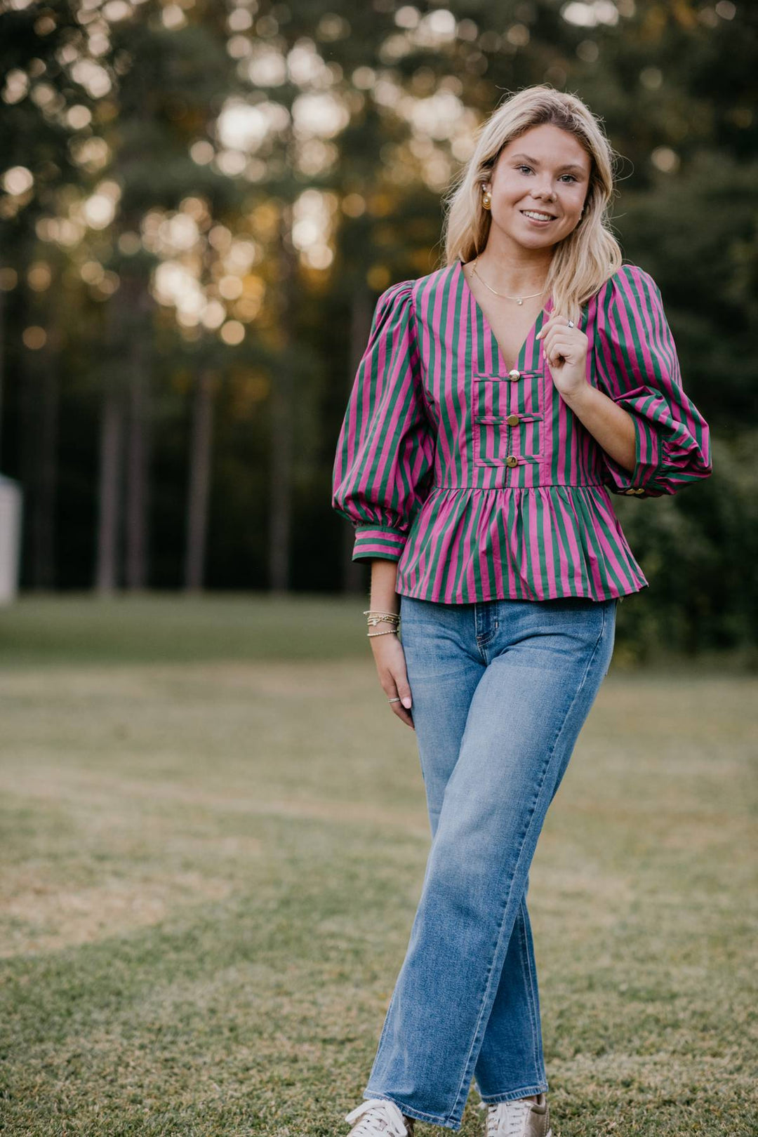 Peplum Party Blouse