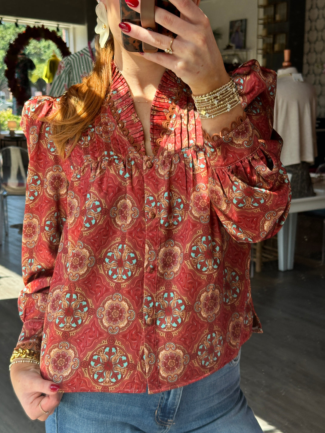 Oliver Top | Desert Jewel