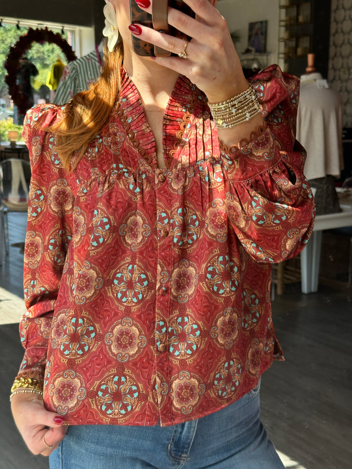 Oliver Top | Desert Jewel