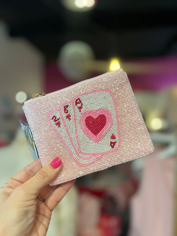 Ace of Hearts Coin Purse