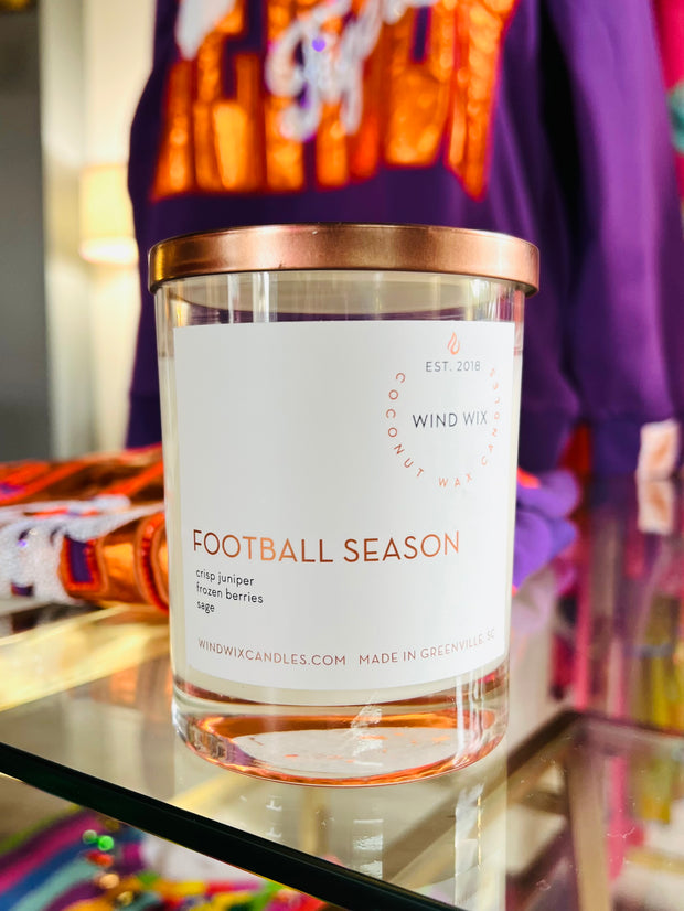 Football Season Candle