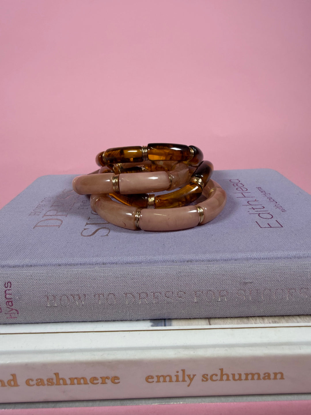 Rose Marbled Bangle