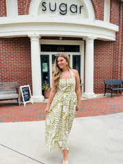 Kacey Halter Dress | Papyrus