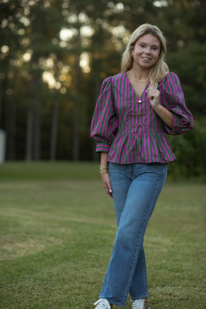 Mid Rise Slim Wide Leg Jean | Medium Denim