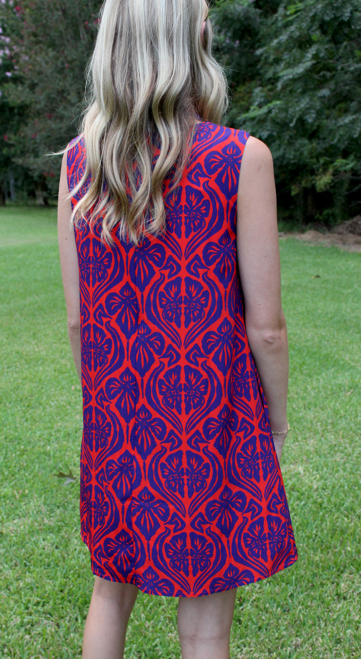 Touchdown Tiger Sheath Dress