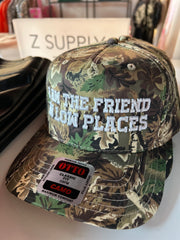 Friend in Low Places Camo Hat