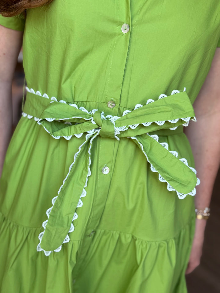 Celia Belted Maxi Dress