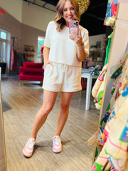 Knox Looped Terry Short | Natural
