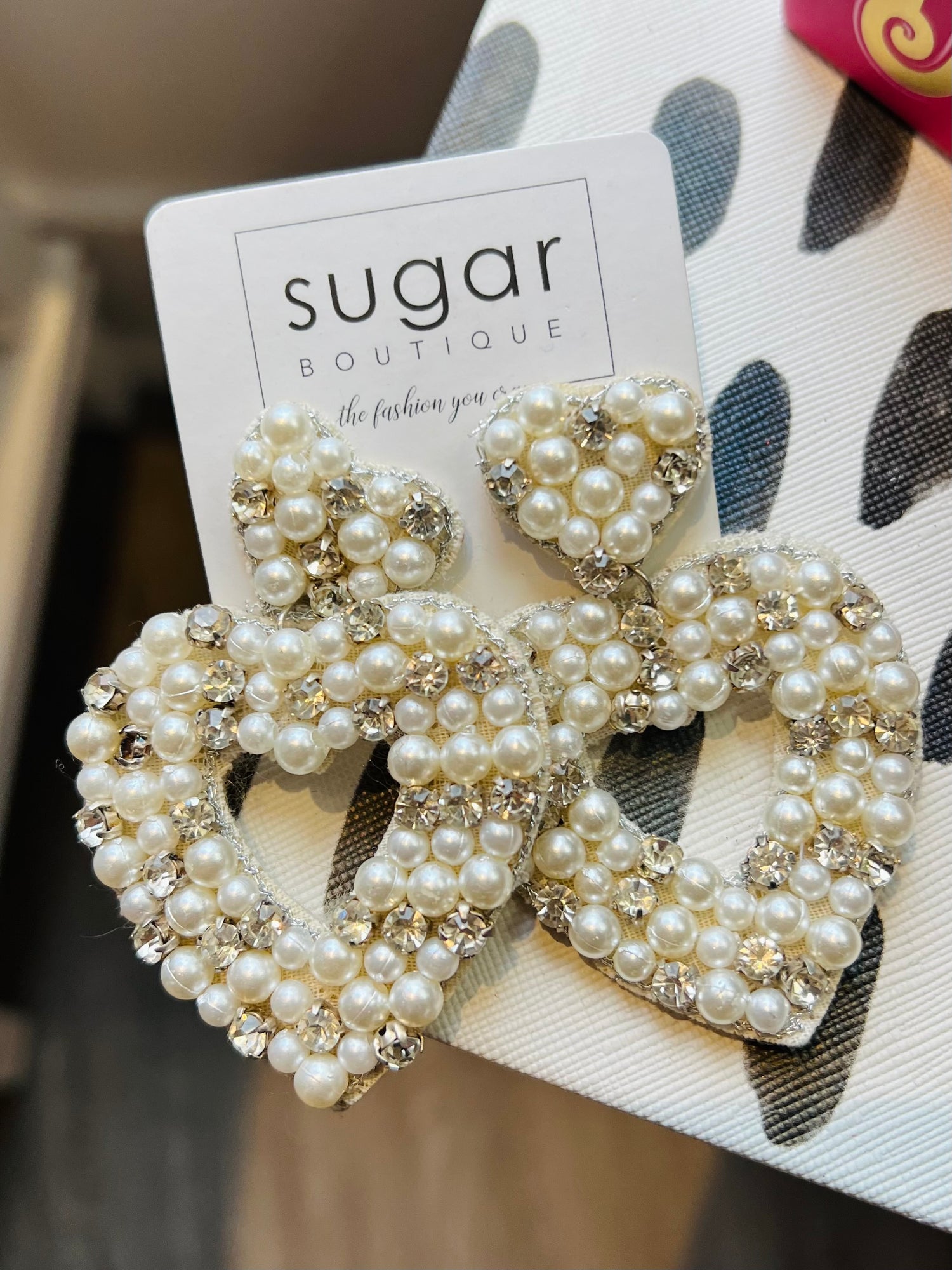 Pearl & Bling Earring