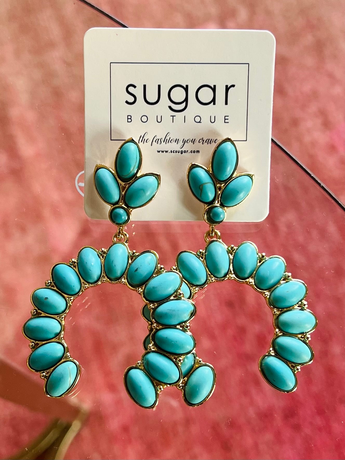 Round Up Earring | Turquoise