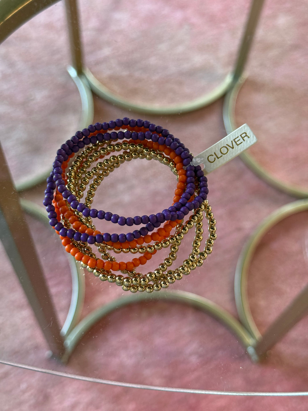 Saturday Staple Bracelet Set | Clemson