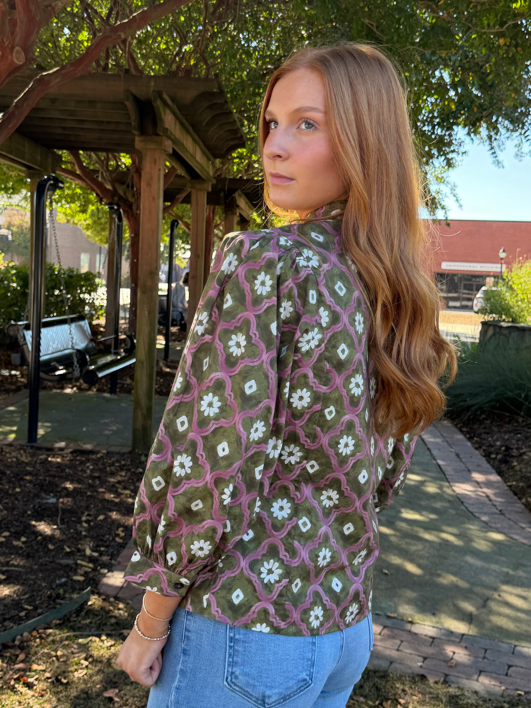 English Garden Blouse