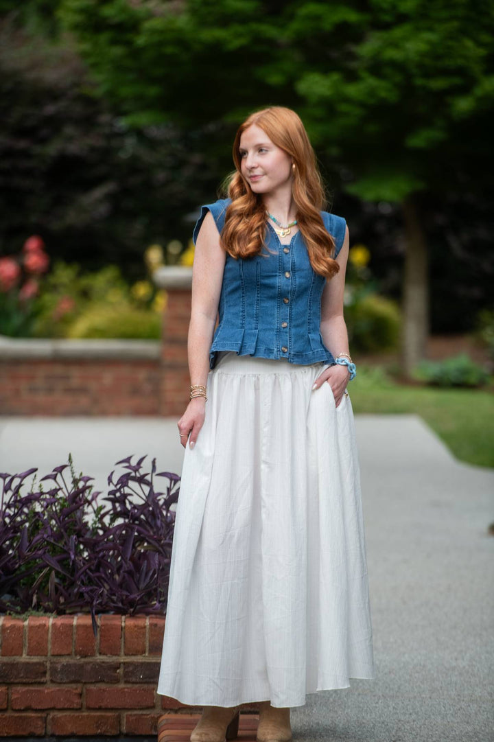 Shania Vest Blouse