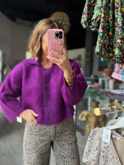 Kloss "Issa" Jacket | Purple Magic
