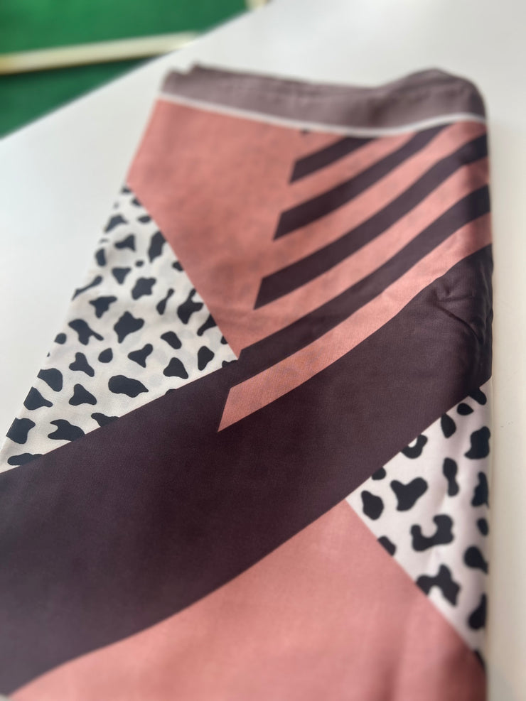 Mixed Wild Media Scarf