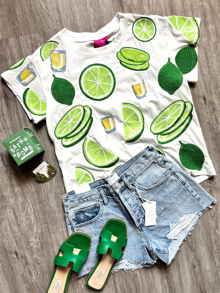 Lime and Tequila Shot Tee