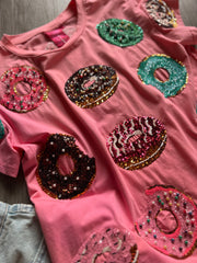 Pink Donut Tee - XS