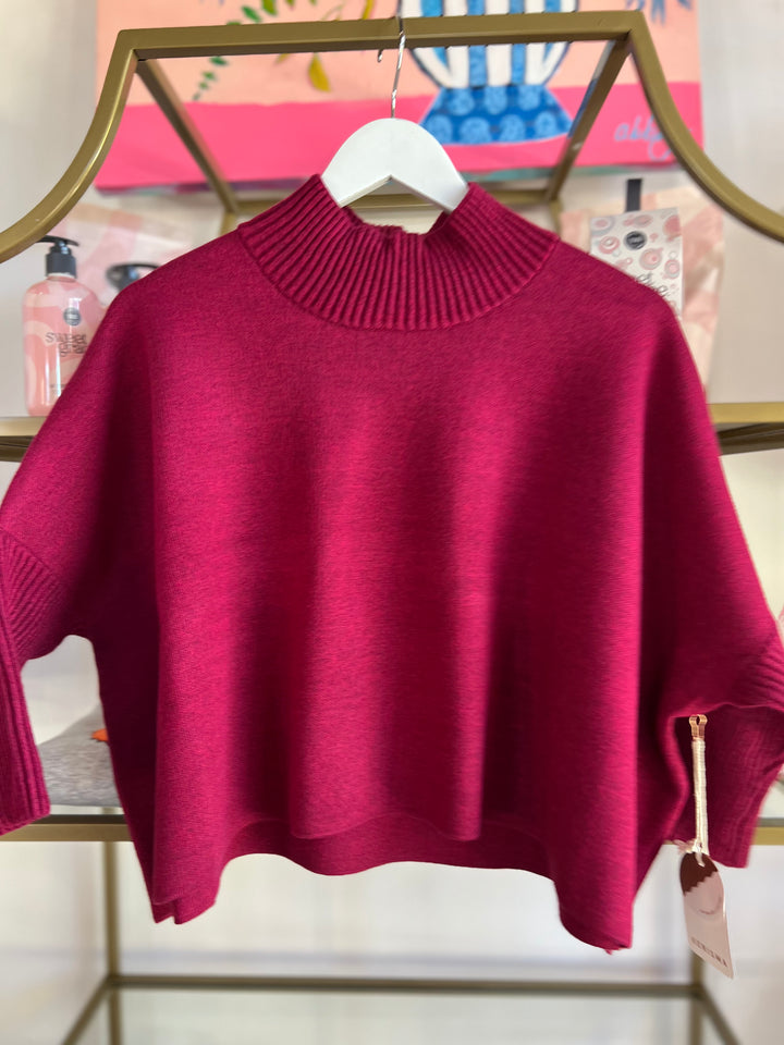 Aja Sweater | Hibiscus