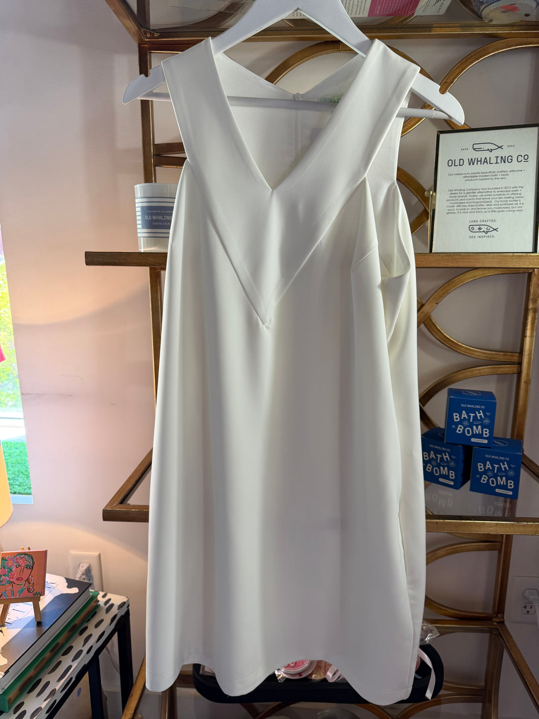 Olivia Dress | White