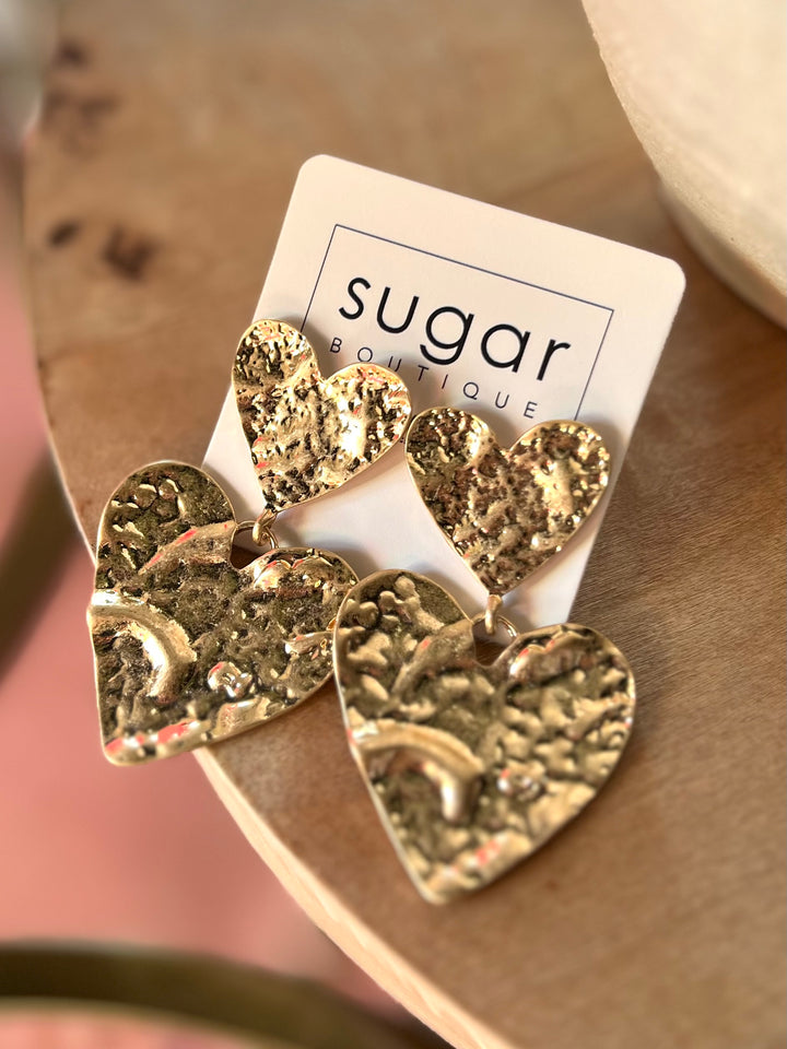 Double Love Earring