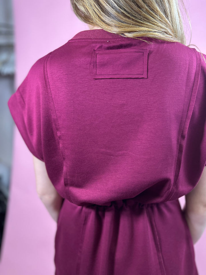 On the Go Active Dress | Merlot