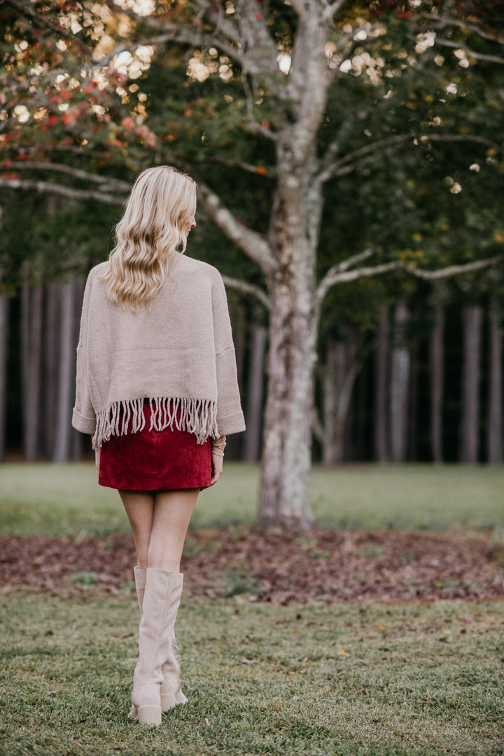 Sachi Aja Sweater | Warm Wheat