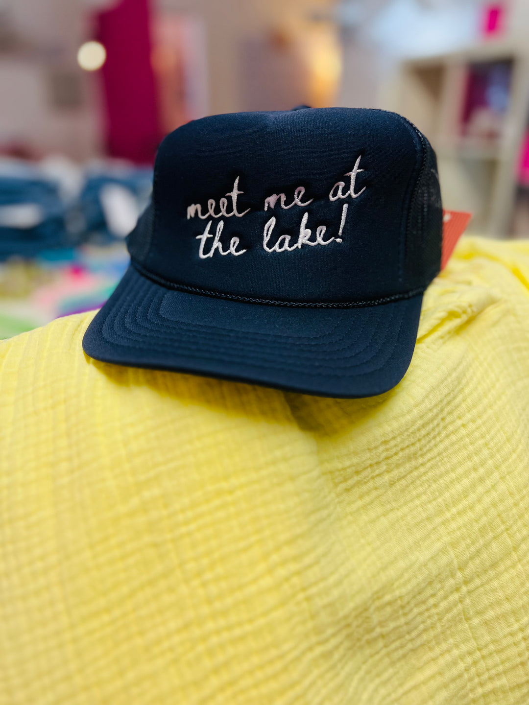Meet Me at the Lake! Trucker Hat