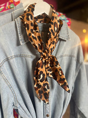Round Here Scarf | Leopard