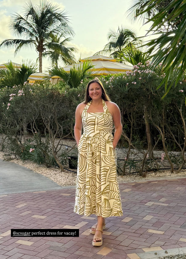 Kacey Halter Dress | Papyrus