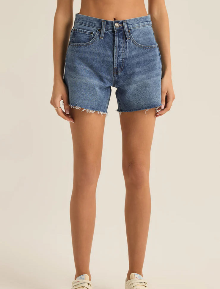 Everyday Hi-Rise Denim Short | Vintage Indigo - SIZE 26