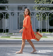 Frankie Dress | Coral