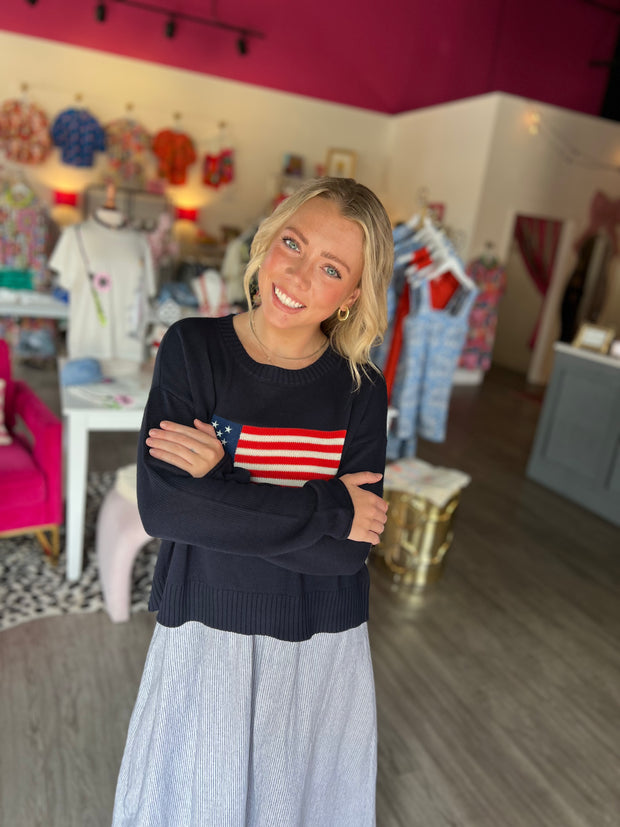 Sienna Patriot Sweater