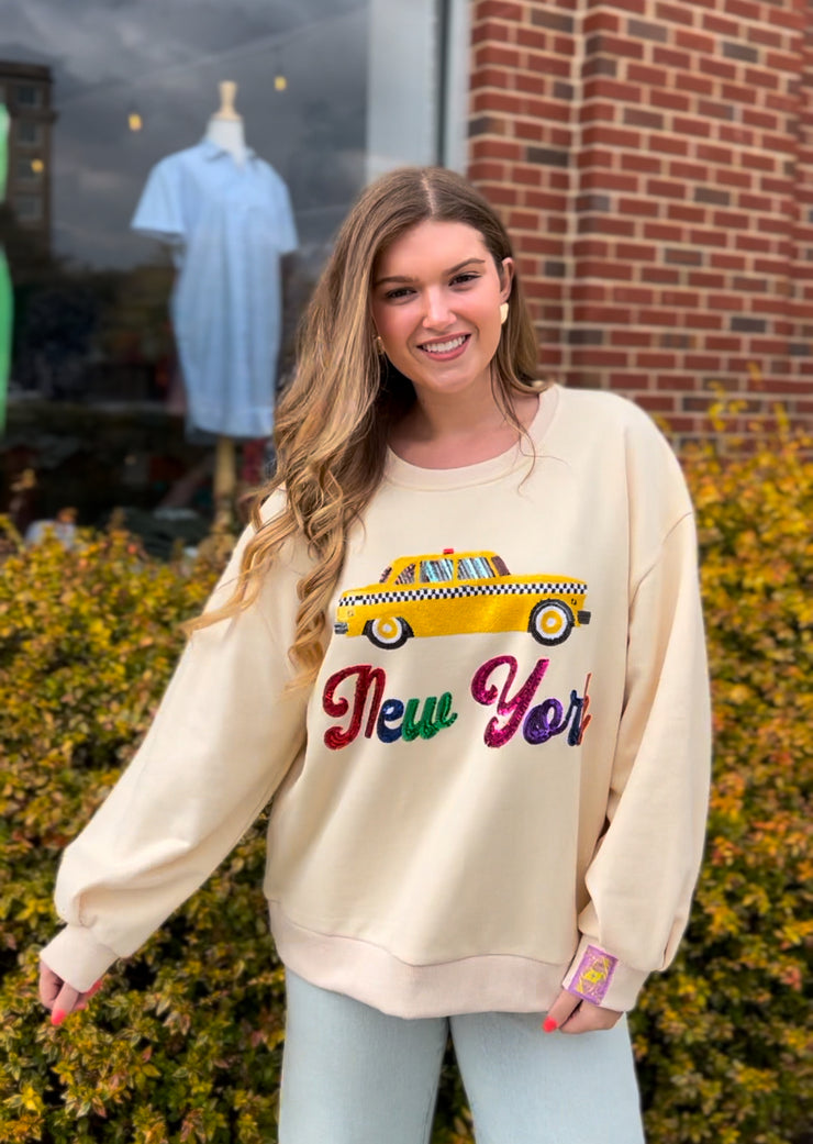 Rainbow New York Taxi Sweatshirt