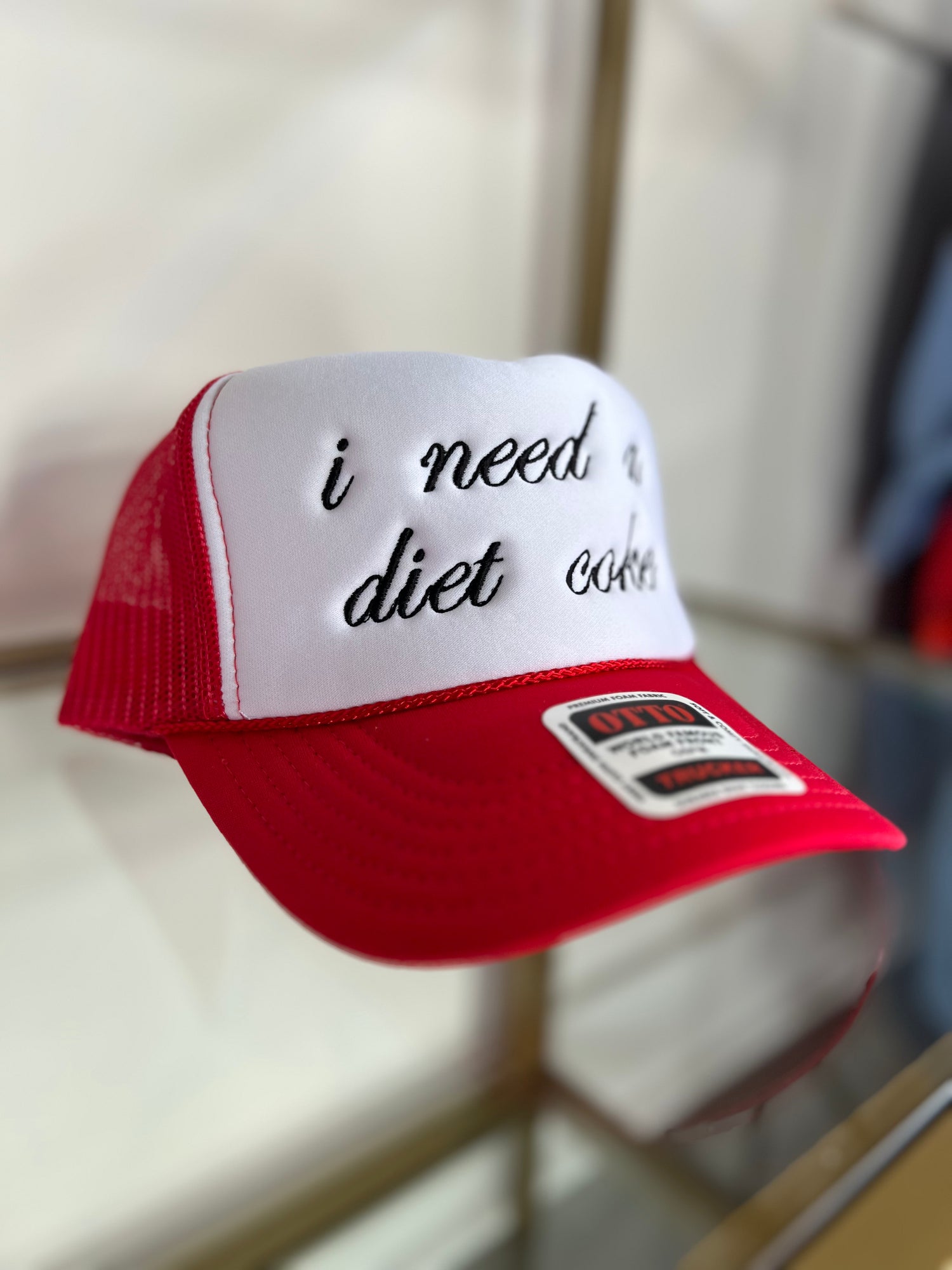 I Need A Diet Coke Trucker Hat
