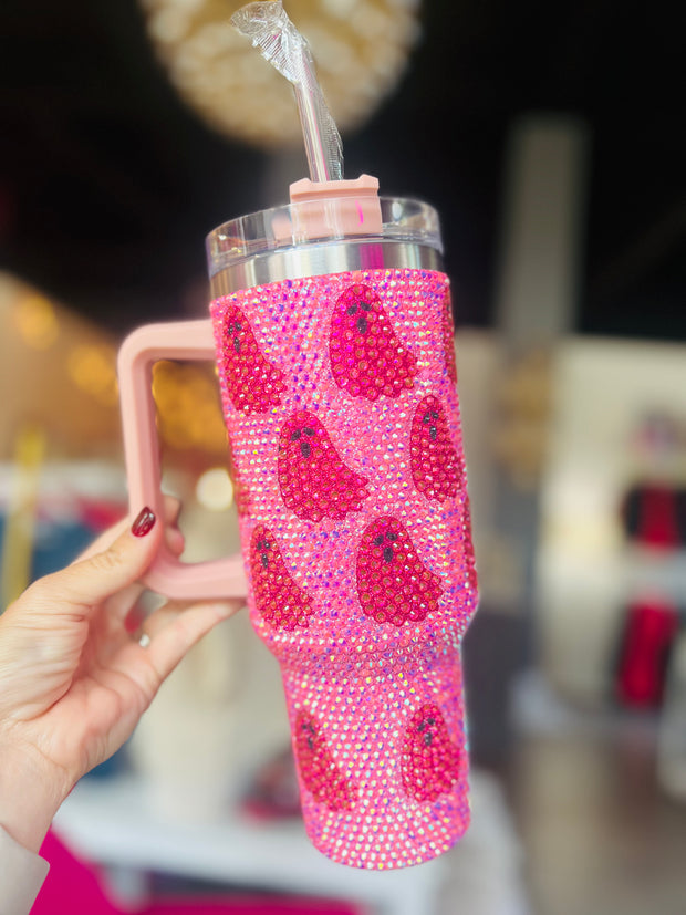 Pink Ghost Tumbler