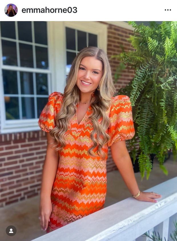 Hampton Mini | Coral Ripple