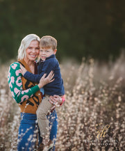 Jovie Cardigan | Leopard Colorblock